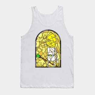 Stained Glass Lemongrab 2 (Lemonwhite) Tank Top